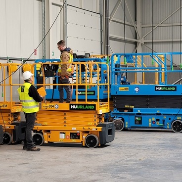 Formation à la conduite de nacelle Huurland