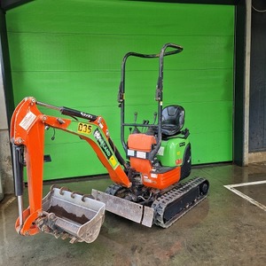 Minigraver op rupsen U10 1ton nr. 035