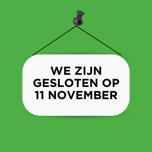 Nous sommes fermés le 11 novembre