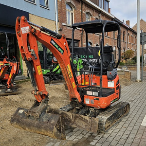 Minigraver op rupsen 1,7ton U17 nr. 010