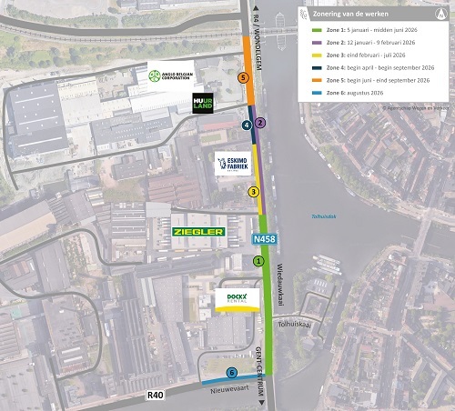 Huurland Gent nog steeds bereikbaar