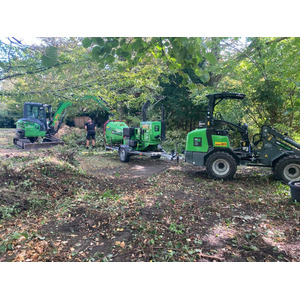 Broyeur 14cm/35CV sur remorque