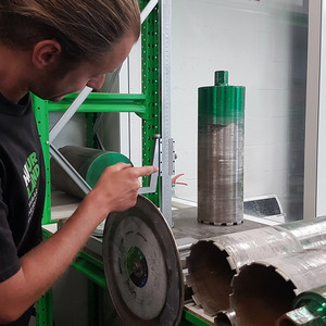 Lame diamantée Ø 400 x 20 Asphalte