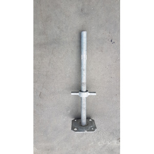 Pieds réglable galva 55 cm pour Ø 42 mm