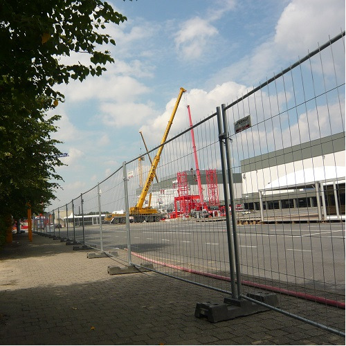 Bouwhek / werfhek 3.5x2m