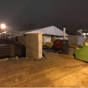 Chauffage au mazout indirect 110 kW