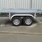 Aanhangwagen dubbelas open 2ton