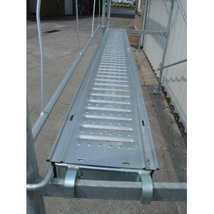 Plancher en acier galvanisé 30 cm x 3 m