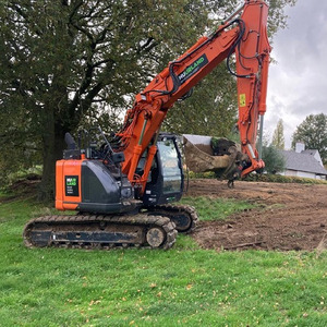 Graafmachine op rupsen 13ton