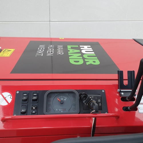 rupsdumper 2,5 ton 004 bedieningspaneel