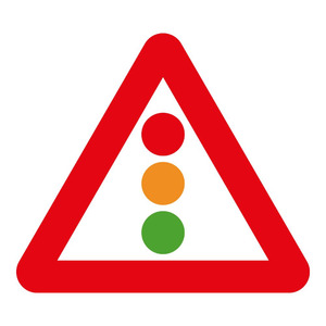 Panneau A33 lumineux de circulation