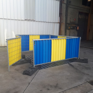 Barrière panneaux fermees 2.2x1.18m