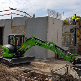 Mini-graafmachines en toebehoren afbeelding