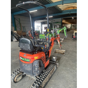 Minigraver op rupsen U10 1ton nr. 051