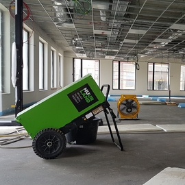 Bouwdrogers, verwarming en ventilatie Bouwdrogers, verwarming en ventilatie