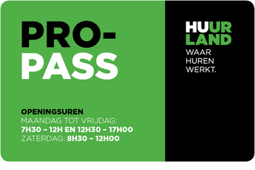 DE PRO-PASS voor professionals DE PRO-PASS voor professionals