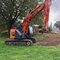 Graafmachine op rupsen 13ton