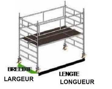 Verhuur van rolsteigers Verhuur van rolsteigers