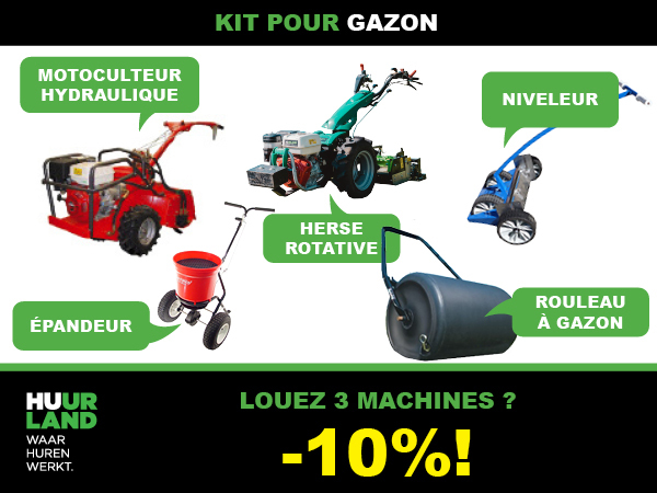 Kit pour gazon Huurland